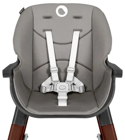 Lionelo - Detská jedálenská stolička MONA Black Onyx