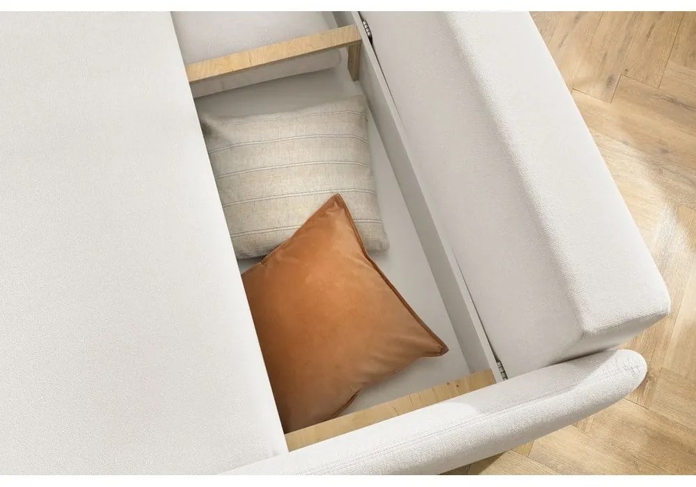 Béžová rozkladacia pohovka 211 cm Marcel – Bobochic Paris