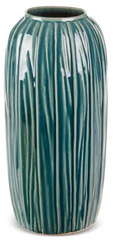 Váza REA 02 zelená / béžová