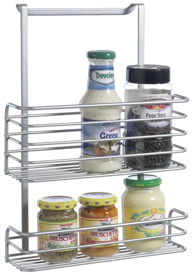 Závesný dvojposchodový košík Metaltex Galileo