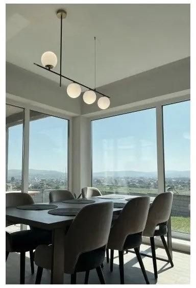 Redo 01-2949 - Luster na lanku ESSENTIAL 4xE14/28W/230V