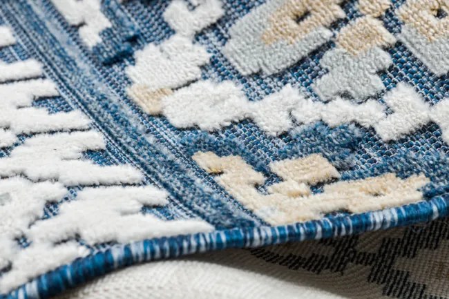 Koberec štrukturálny BOTANIC 65252 Boho - granát