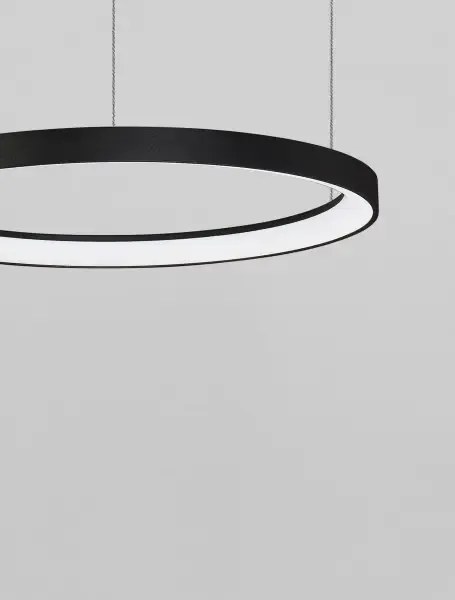 Moderný LED luster Pertino 48 2700K čierne