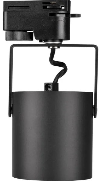 Bodové svietidlo do lištového systému MINOR 1xGU10/10W/230V čierna