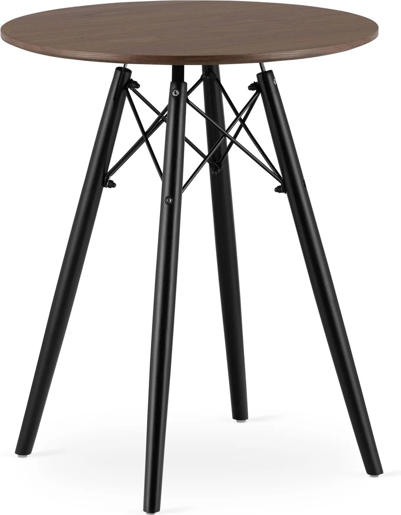 Jedálenský stôl s doskou v dekore jaseň OSLO 60x60