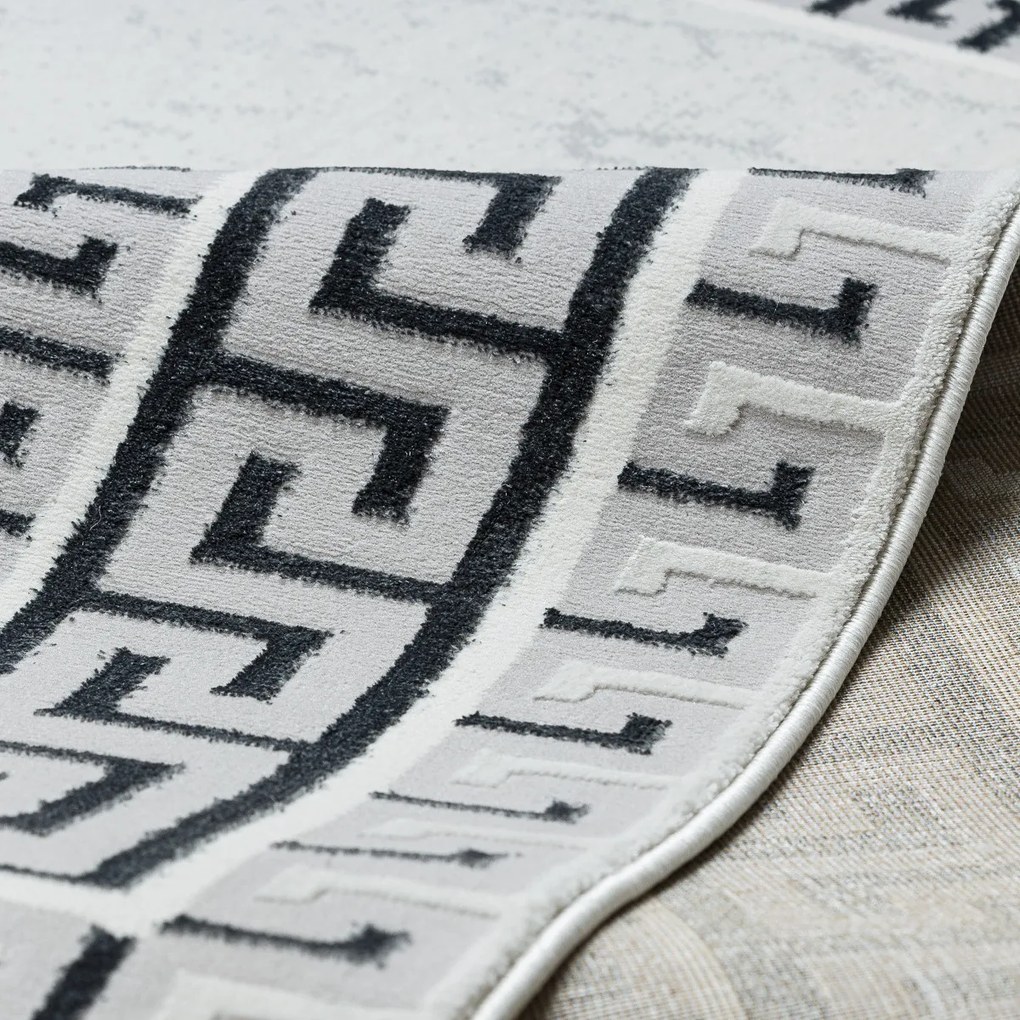 Kusový koberec Allure 1960 white/grey, 200x290, šedá, kancelária, Dywany Łuszczów