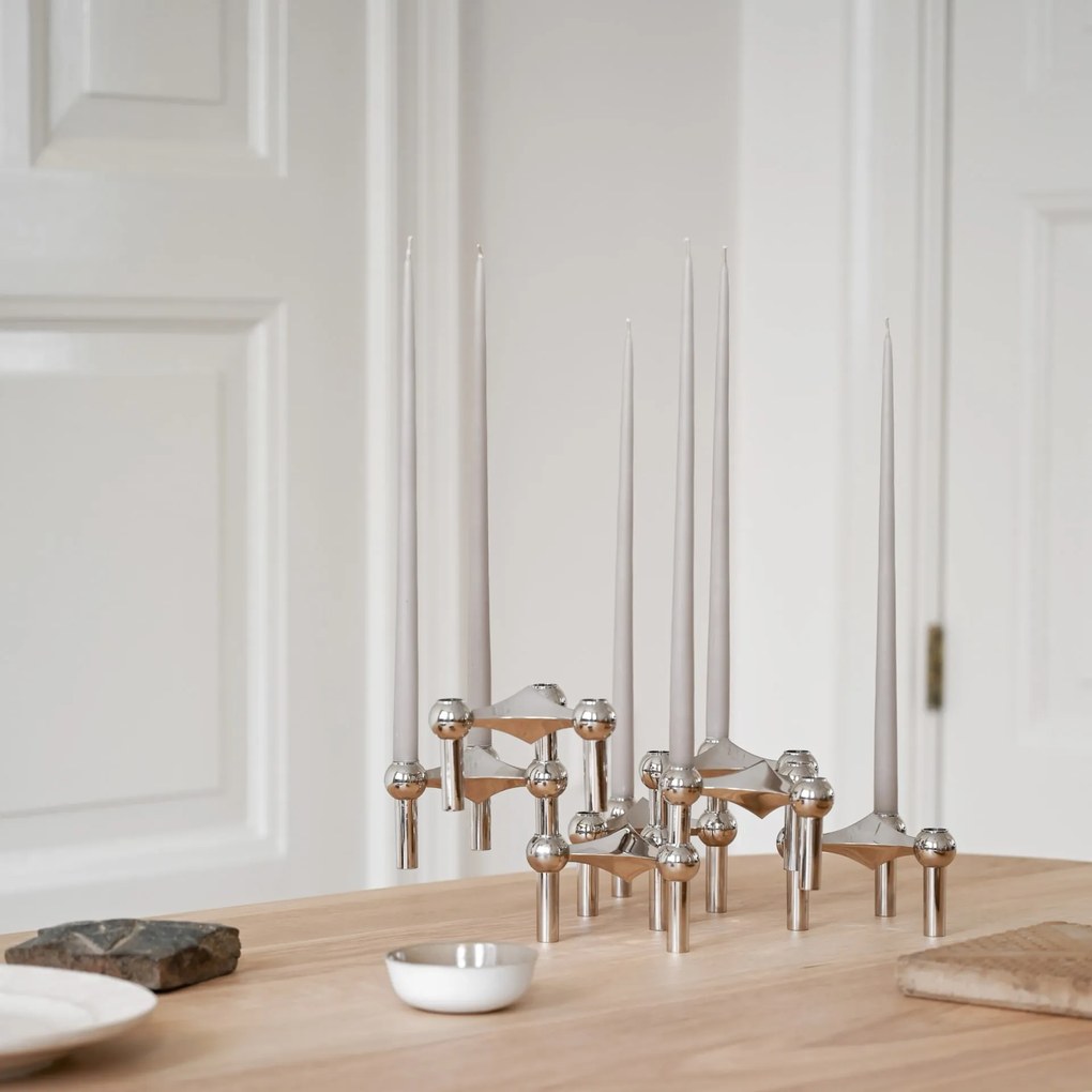 Stoff Nagel Vysoká sviečka STOFF Nagel by Ester&Erik Sand – set 6 ks