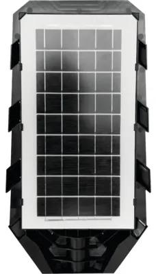 LED solárne svietidlo STRADA IP65 80W 900lm 3000K čierny s diaľkovým ovládaním