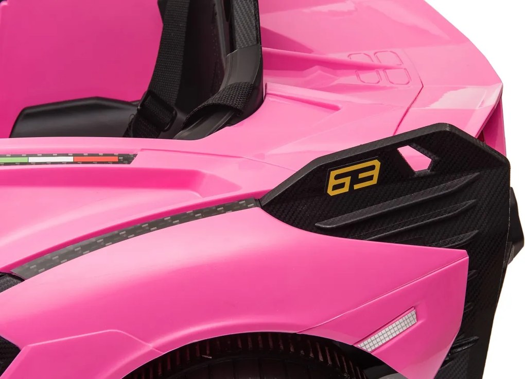 Ramiz Lamborghini SIAN Ružové vozidlo