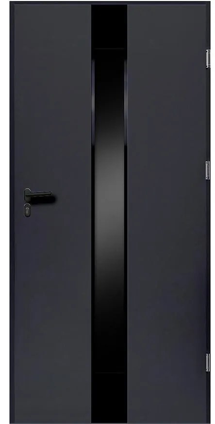 Dvere vchodové Flora S68 90P Antracit