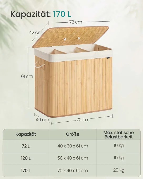 Kôš na bielizeň LCB013Y01