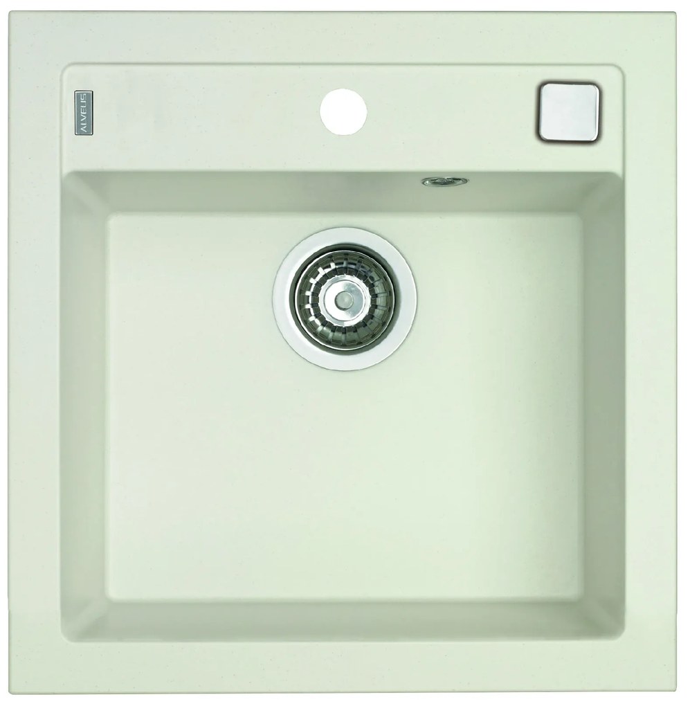 ALVEUS CZ FORMIC 20/11 Bílý (520x510mm) + pop-up sifon F