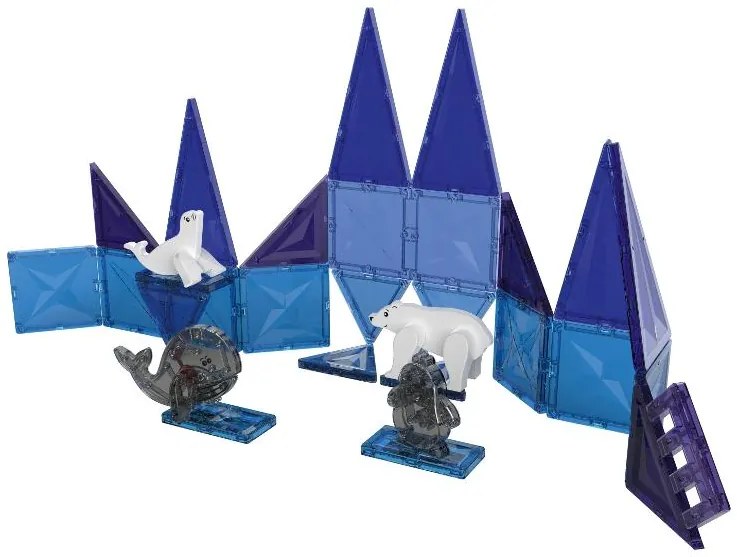 lupilu®  Magnetická stavebnica (ľadový svet)  (100395033)