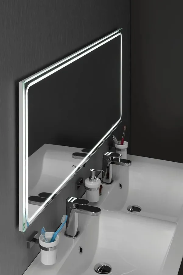 Sapho Sapho, GEMINI LED podsvietené zrkadlo 1000x700mm, GM100