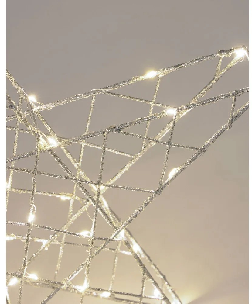 Svetlosivá svetelná dekorácia Orazia – Kave Home