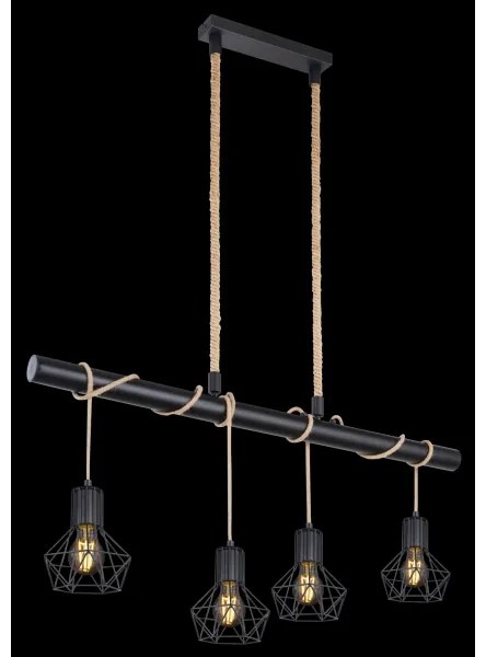 Globo 54017-4H - Luster na lanku PRISKA 4xE27/60W/230V