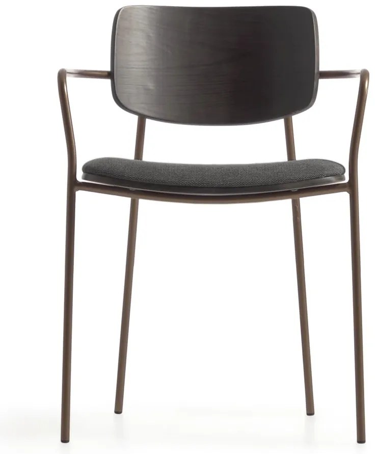 Sivá jedálenská stolička Maureen – Kave Home