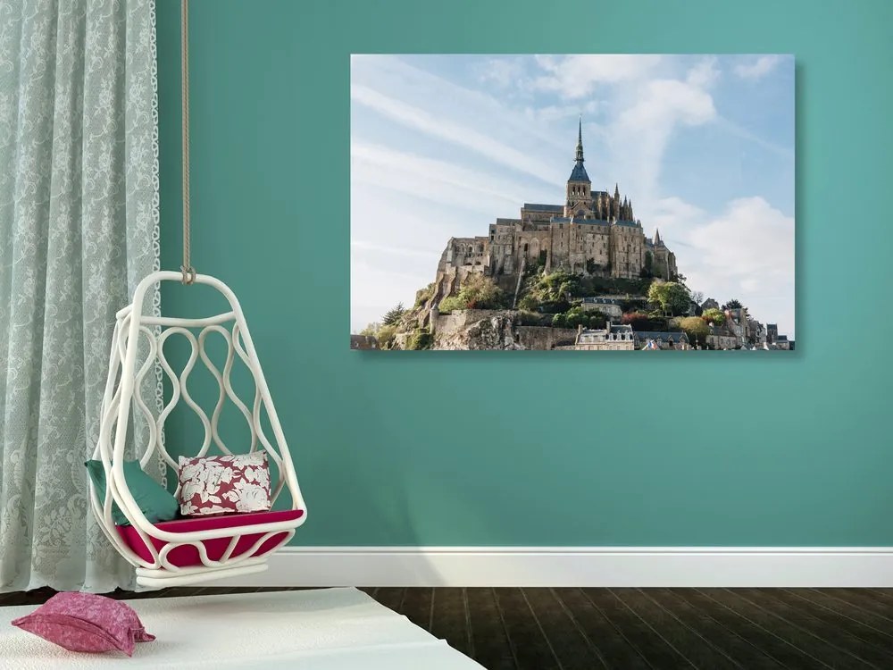 Obraz opátstvo Mont-Saint-Michel