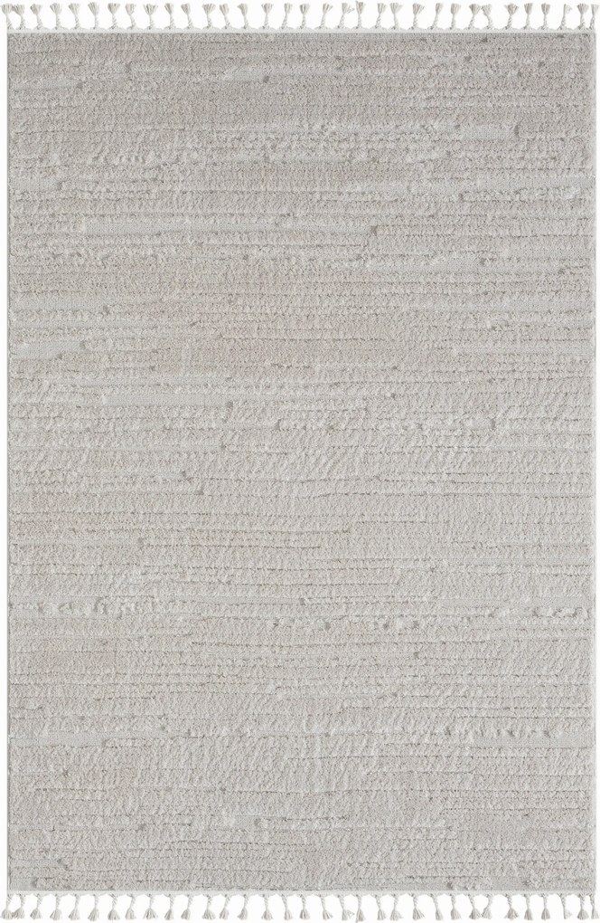 Kusový koberec Enya weiß, 140x200, biela, chodba / predsieň, My Flair