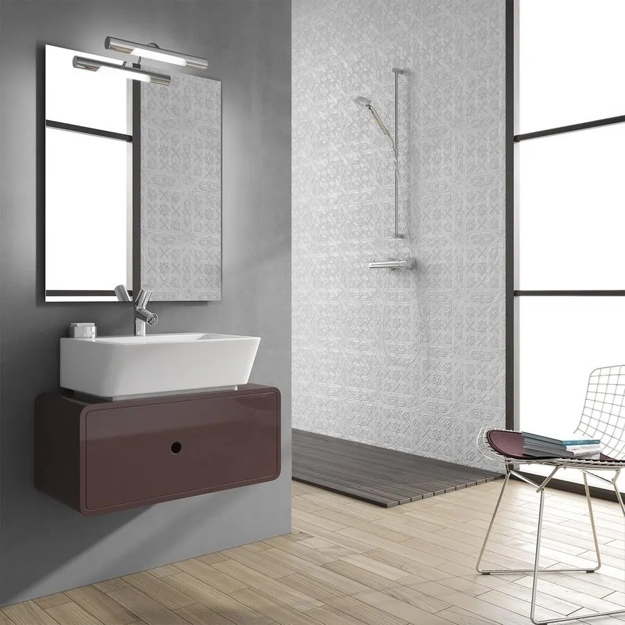 Aqualine Aqualine, ANDREA LED nástenné svietidlo 5W,, 284mm, 230V, chróm, E26716CI