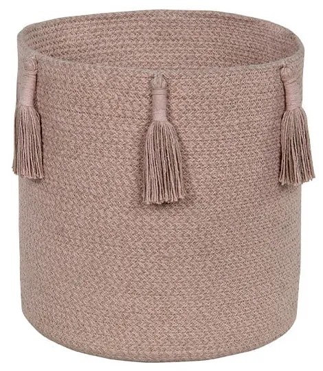 Látkový košík ø 30x30 cm Woody – Lorena Canals