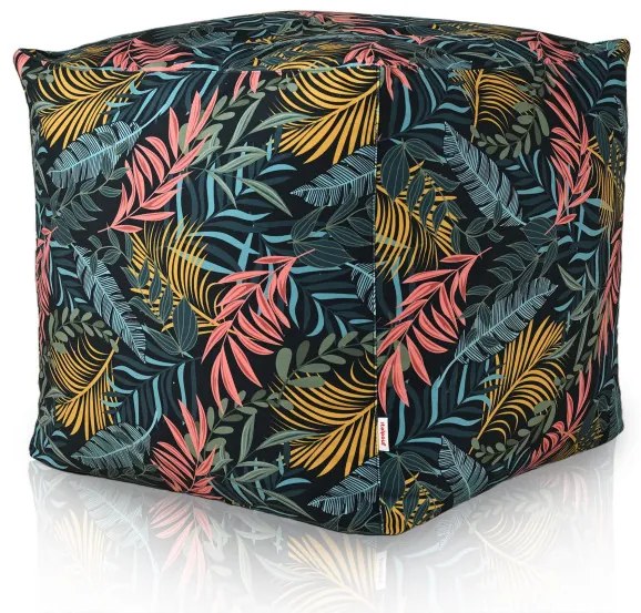 Taburetka Cubo farebné lístie