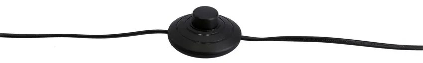 Candellux Čierna stojacia lampa Kama pre žiarovku 3x G9 53-01238