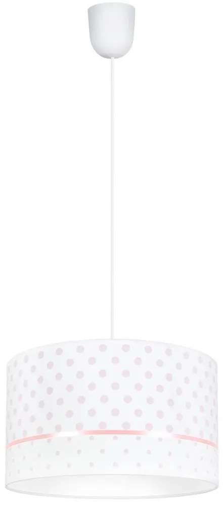 Detský luster PIKKI 1xE27/60W/230V ružová