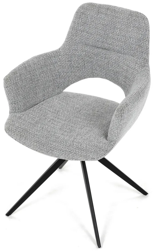 Jedálenská stolička DCH-D1320 GREY2 s vratnýmmechanizmom