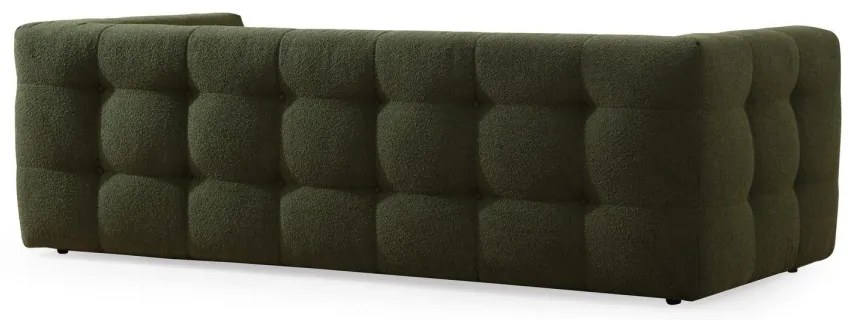 Třímístná pohovka Cady 235 cm zelená