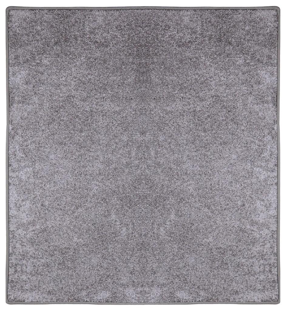 Vopi koberce Kusový koberec Capri šedý štvorec - 200x200 cm