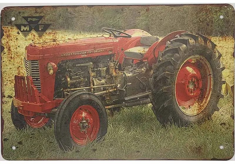 Ceduľa Traktor