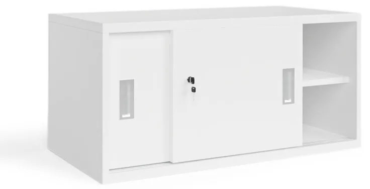 Nadstavba zasúvacia MIRELLI, 800 x 400 x 400 mm, biela