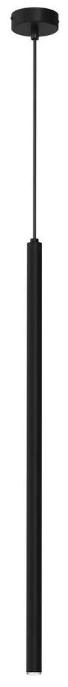 Luminex Luster na lanku YORU 1xG9/8W/230V 70 cm čierna LU4116