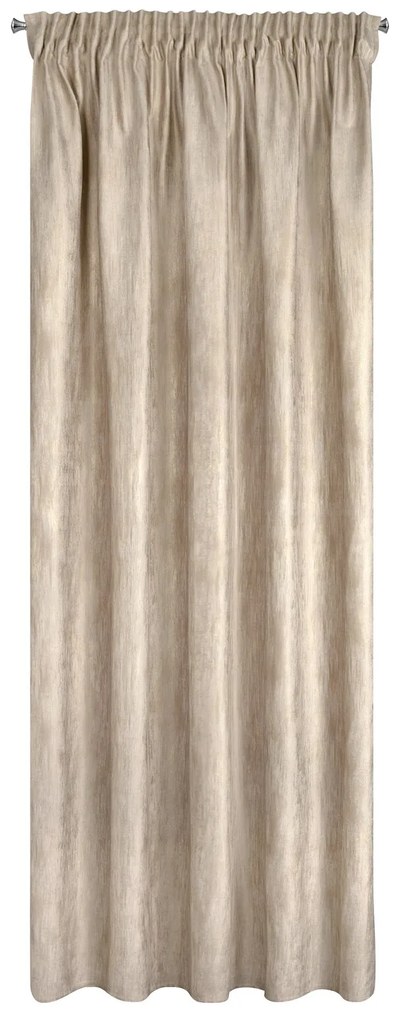 ZATEMŇOVACÍ ZÁVES NA PÁSKE ESTEL 140X270 CM SVETLOBÉŽOVÁ