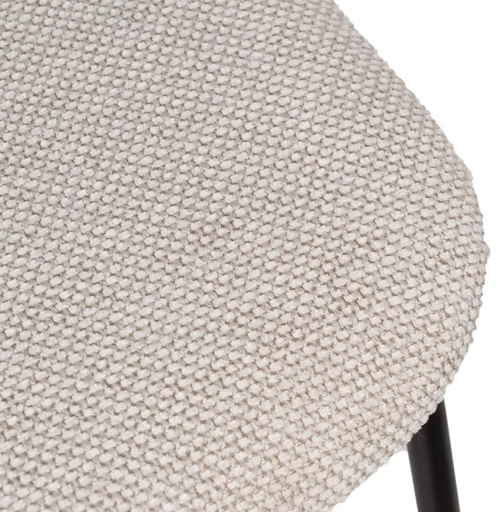 Bielo-čierne jedálenské stoličky v súprave 4 ks Cleo – Ixia