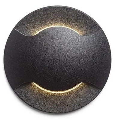RED - Design Rendl-R12618 - LED Vonkajšie vstavané svietidlo KICK LED/3W/230V IP54