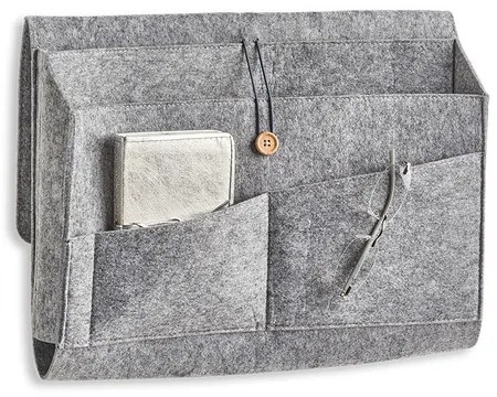 Zeller Present Látkový organizér do auta / na nočný stolík / na gauč, plstený