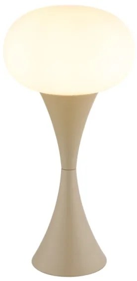 Globo 21027SA - Stolná lampa LULA 1xE14/25W/230V béžová