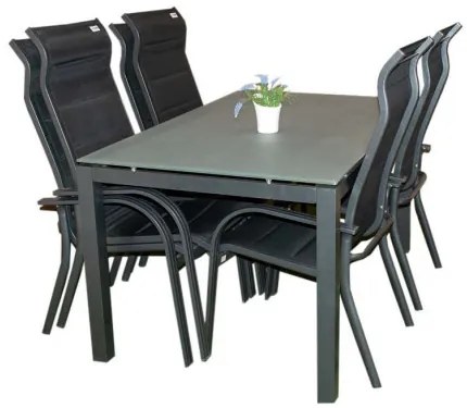 Doppler Ochranný obal na stôl 150x90 cm + 4 kreslá Miami