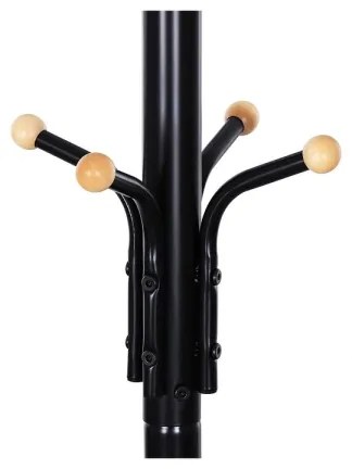 Stojanový vešiak LINEA čierny