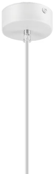 Luster na lanku SIMON 1xE27/60W/230V biela