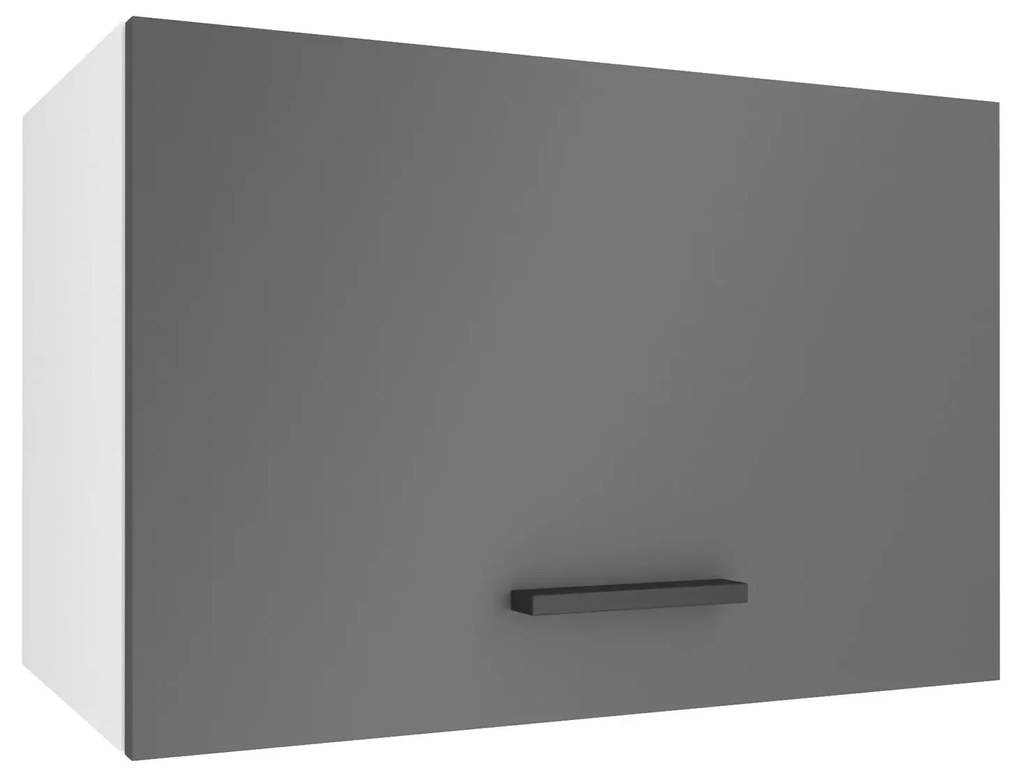 Kuchynská skrinka Belini nad digestor 60 cm šedý mat TOR SGP60/2/WT/SR/0/B1