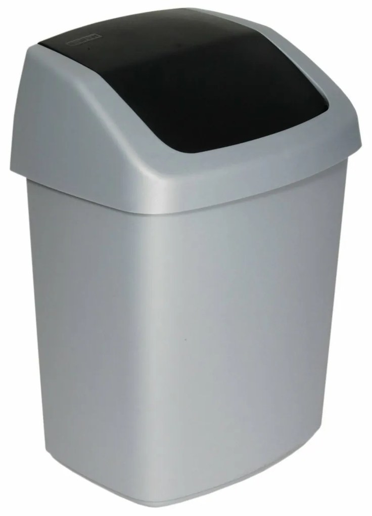 Curver Odpadkový kôš Swing 15 l, sivá, 15 l