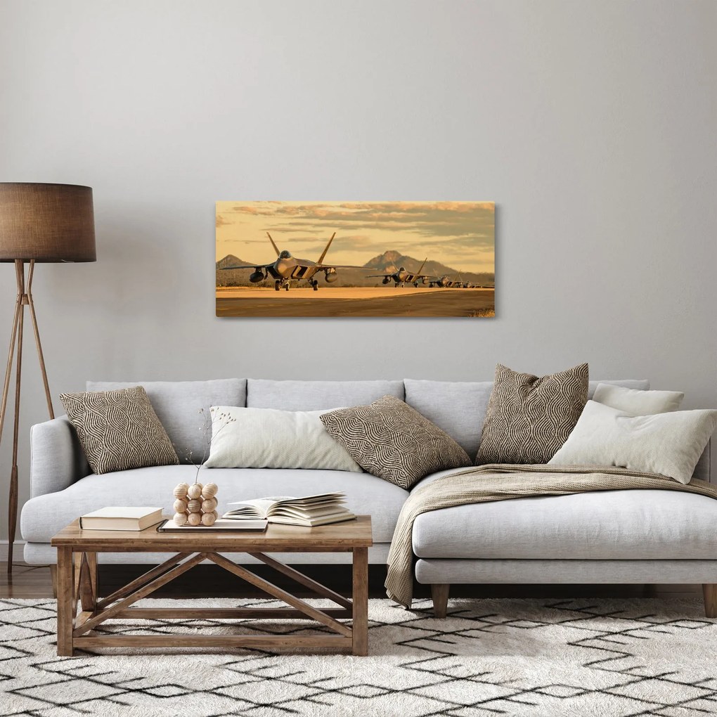 Obraz - Letectvo (120x50 cm)