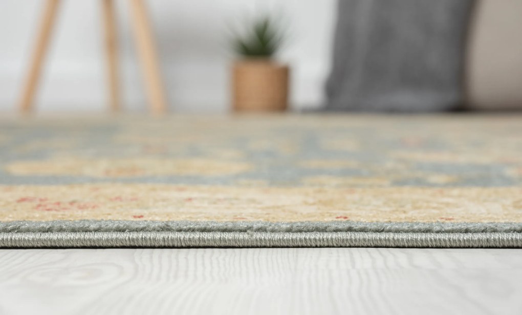 My Flair, Kusový koberec Maryam 5 dunkelblau, 140x200, viacfarebná, chodba / predsieň