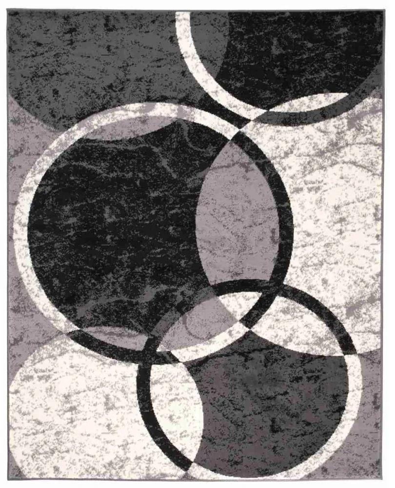 Kusový koberec PP Lina šedý, Velikosti 130x190cm