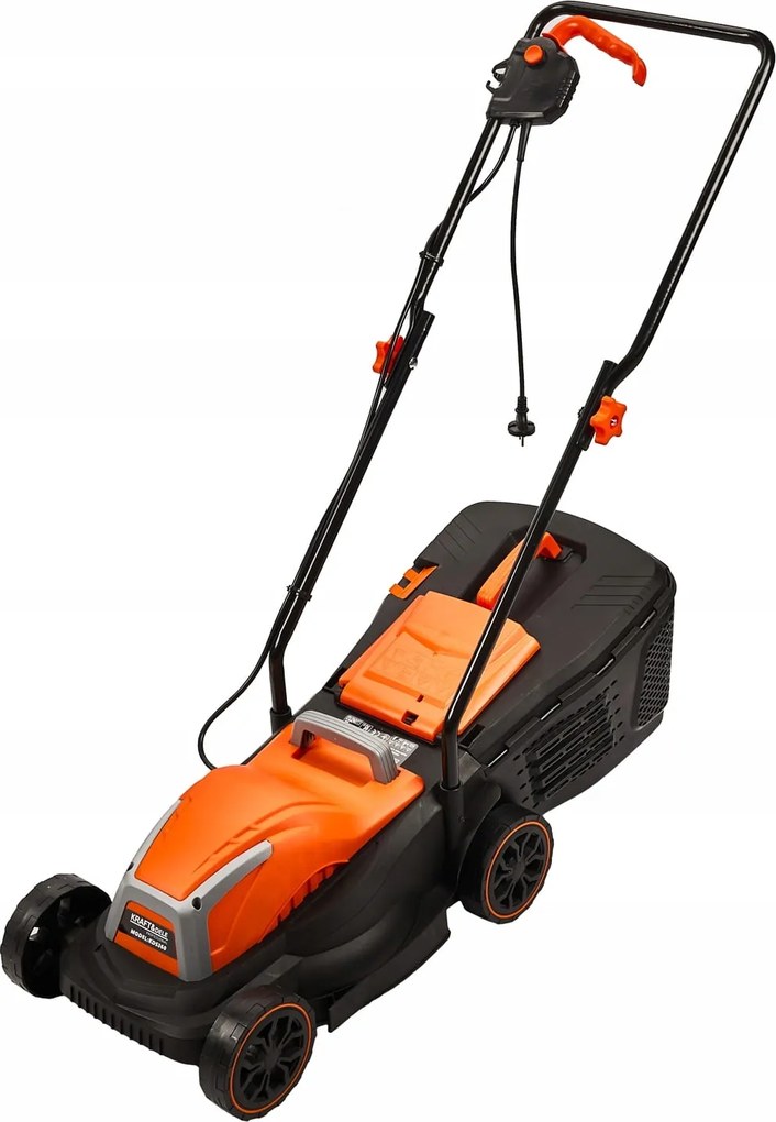 Elektrická kosačka 2400W, výška kosenia 20/40/60mm, zberný kôš 25L Kraft&dele KD5360
