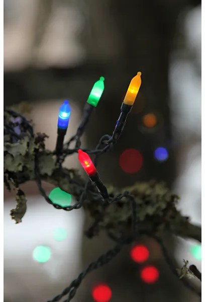 Bestent Svetelná reťaz 16m 80 LED Viacfarebná