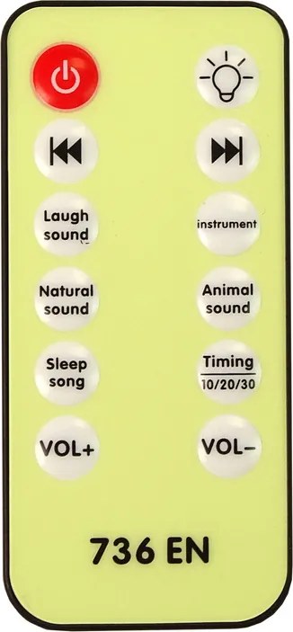 LEAN Toys Kolotoč na posteľ Projektor Pilot Melódie Zvieracie zvuky Modrá